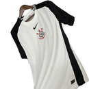 Camisa do Corinthians Home 25/26 Branca e Preta