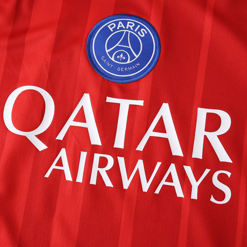 Camisa Psg Total 90 25/26 -Nike-  Vermelho e Azul