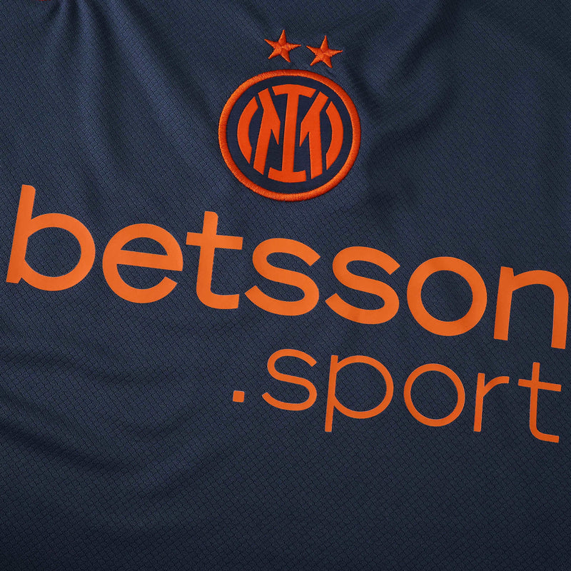 Camisa Inter de Milão Total 90 25/26- Torcedor Masculino - Cinza