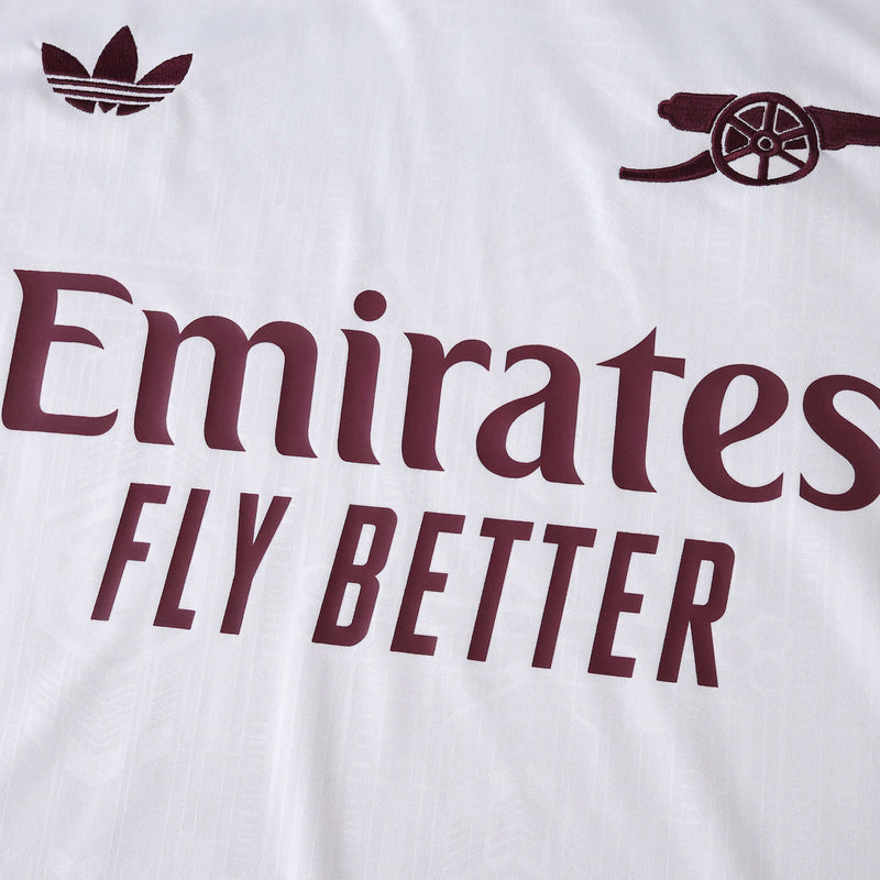 Camisa Arsenal Away 25/26 - Adidas -Branco